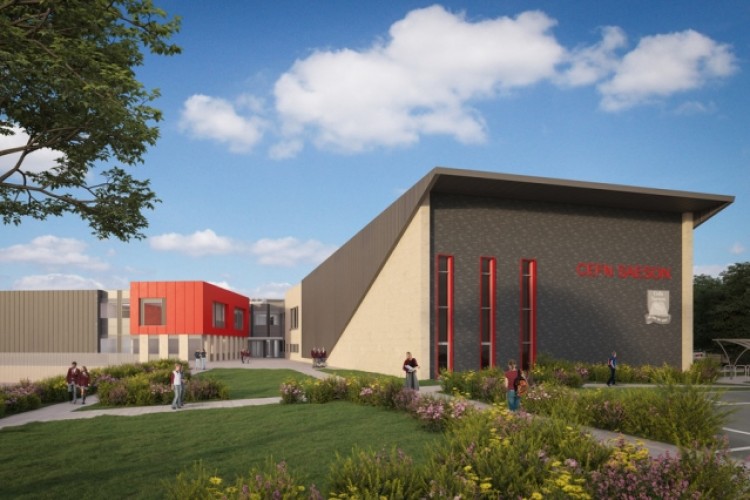 The new school will be built alongside the existing buildings, which will then be demolished
