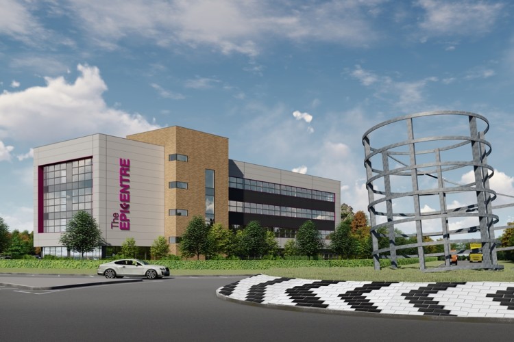 CGI of Haverhill's Epicentre 