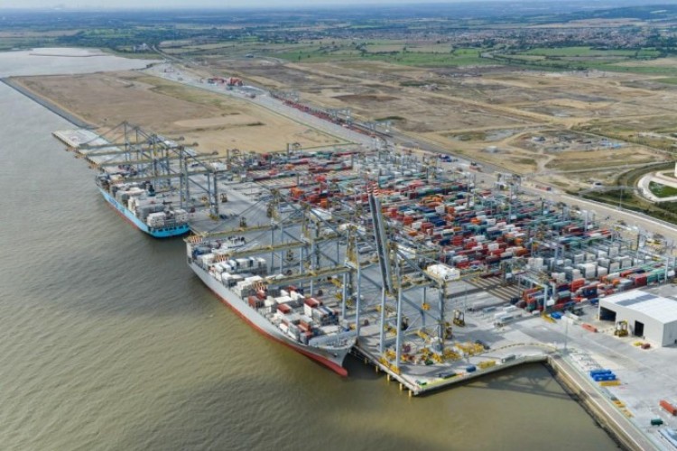 Charles Brand has a contract to build a terminal at London Gateway