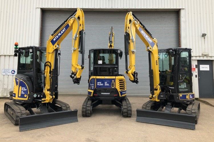 Yanmar mini excavators