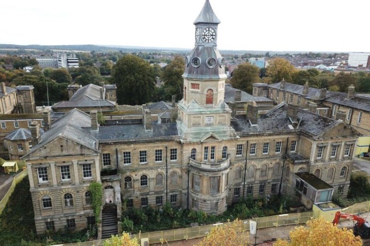 The hospital was closed in 1996