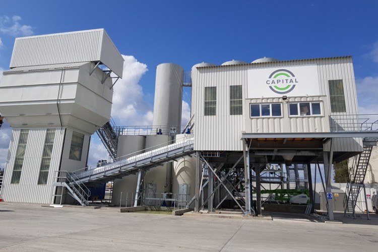 Capital Concrete&rsquo;s Silvertown facility at Peruvian Wharf