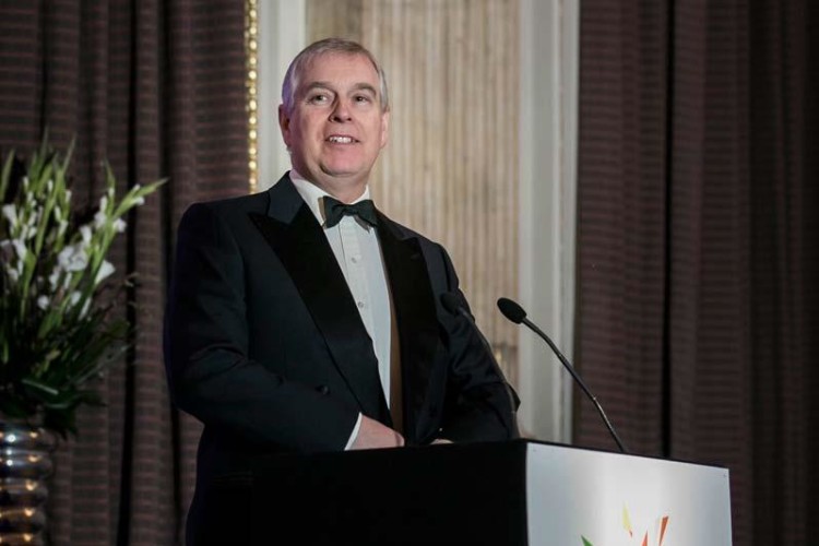 Duke of York addressing the ICE's bicentennial dinner