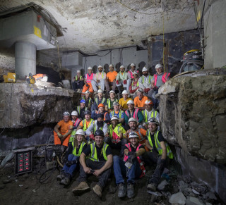 The McGee team that built Claridges' iceberg basement extension