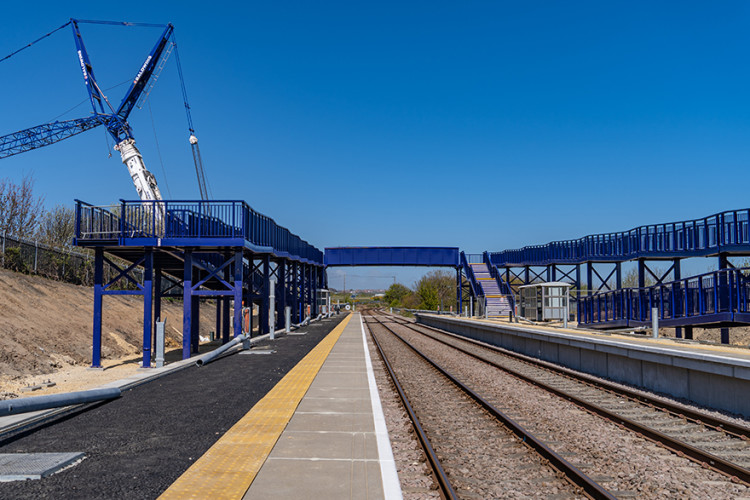 Progress at Horden Station