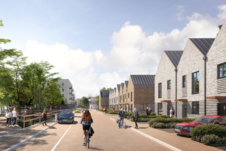 The Portholme Road scheme in Selby will include terraces and low-rise flats