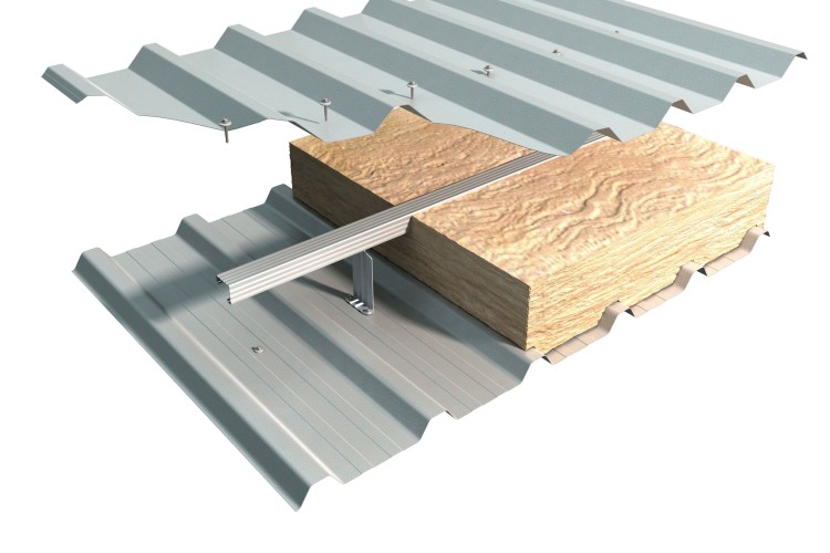 Steadman's twin skin metal cladding, an SIG product