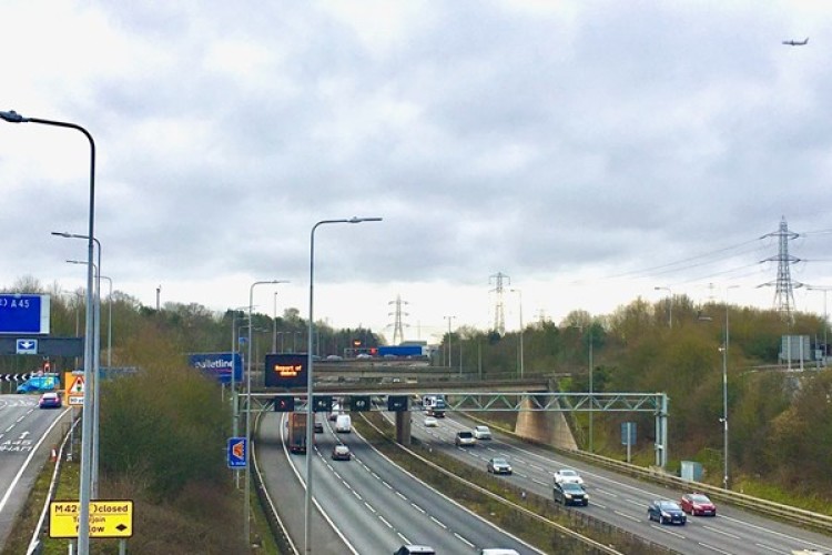 Junction 6 of the M42 near Solihull