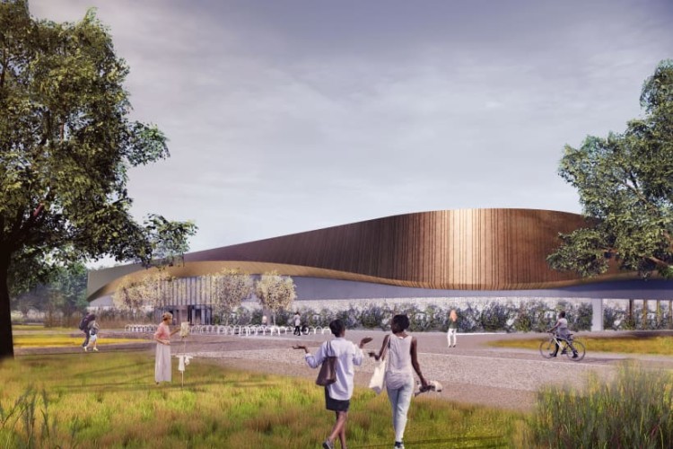 The new Lee Valley ice centre has been designed by FaulknerBrowns Architects