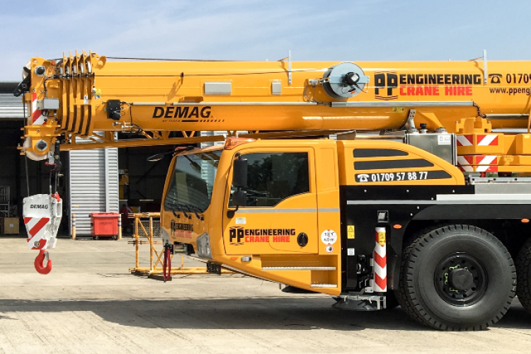 PP Engineering's new Demag AC 100-4L 