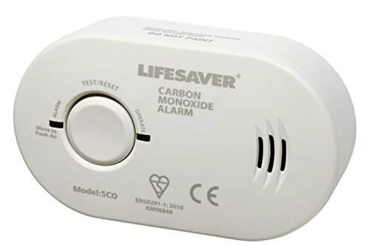 The residents were saved by a carbon monoxide alarm