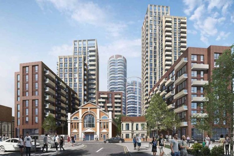 McLaren&rsquo;s first project within the framework is Crown House, a new residential block in Barking