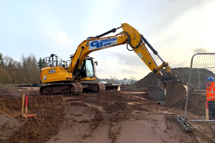 Gordon Bow Plant Hire recently invested &pound;1m on new JCB machinery