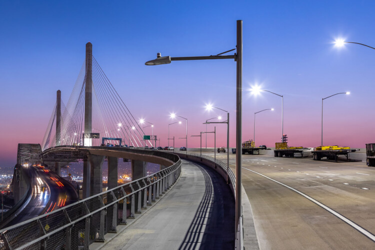 Shimmick has led the construction of the Gerald Desmond Bridge