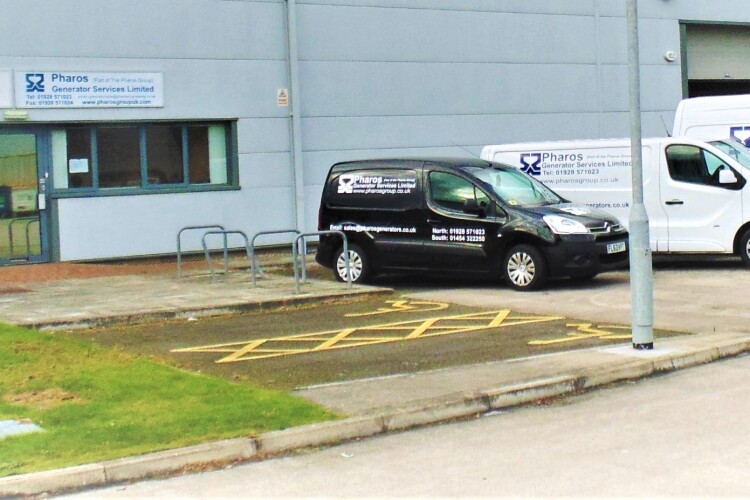 Pharos Generator Services' premises in Runcorn