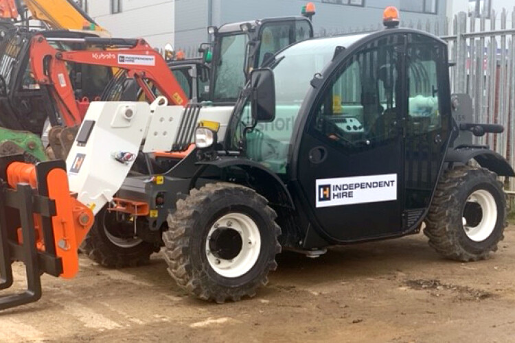 One of Independent Hire's new Snorkel SR626 telehandlers