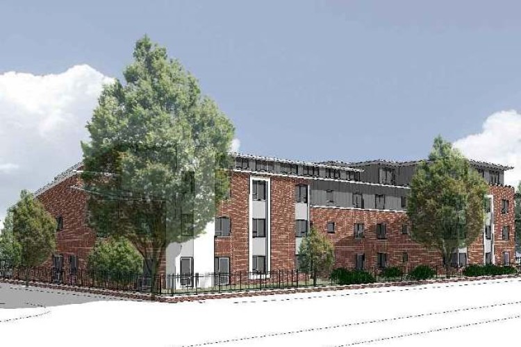Artist&rsquo;s impression of the new care home