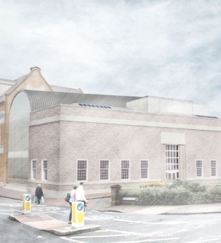 Artist's impression of the finished Amelia Scott Building Artist's impression of the finished Amelia Scott Building