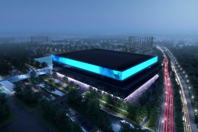 The arena has been designed by Populous