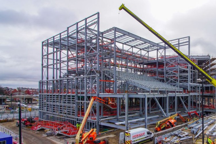 Billington has an &pound;11m steelwork package for Henry Boot on The Glass Works development in Barnsley