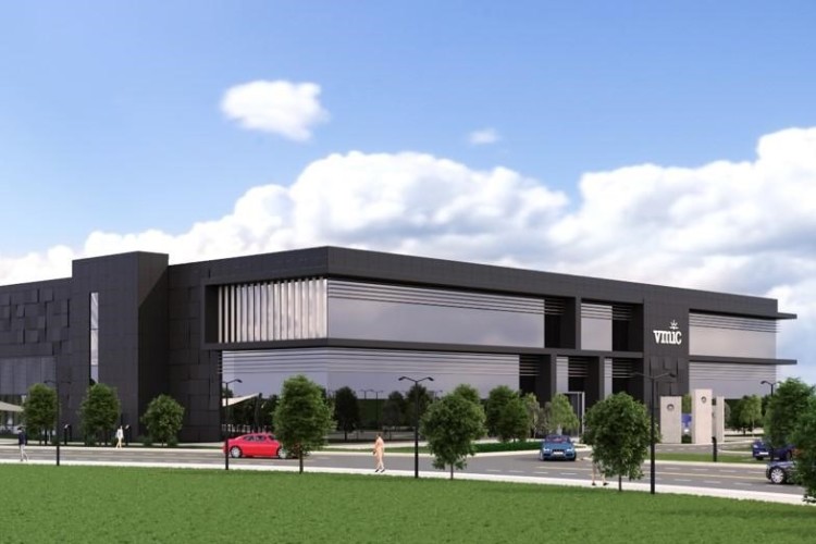 CGI of the Vaccines Manufacturing & Innovation Centre (VMIC) at Harwell