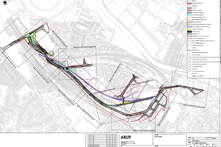 Plans for York Central produced by Arup