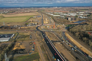 This photo of the Testo Junction scheme was taken in December 2019
