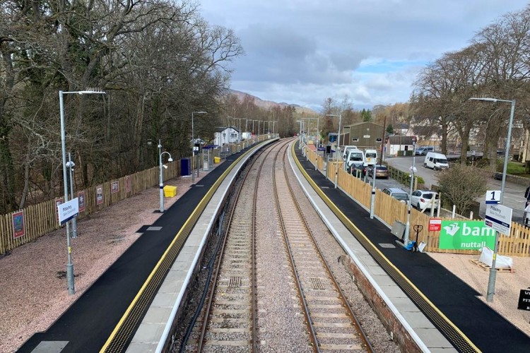 Investment could enhance the experience for visitors at Network Rail's Pitlochry station