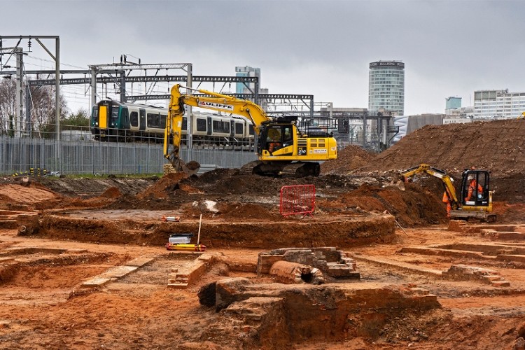 The roundhouse remains at Birmingham Curzon Street