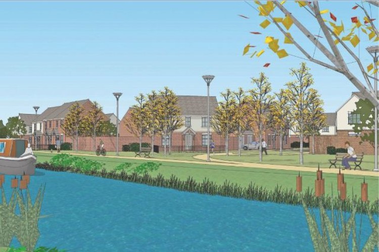 Artist's impression of the development