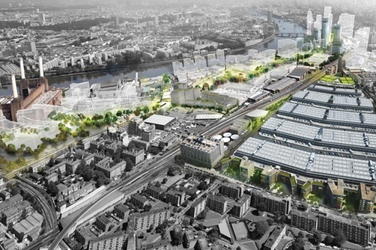  The redevelopment of New Covent Garden Market is part of a wider Nine Elms regeneration