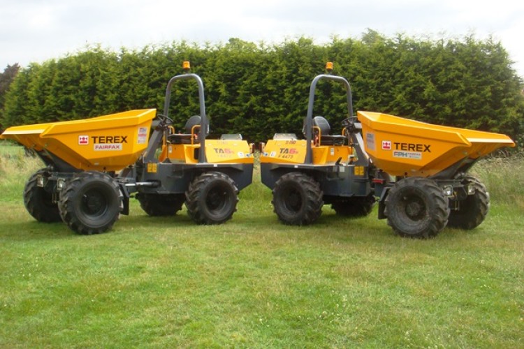 Two of the new dumpers