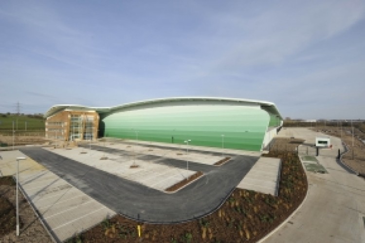 The Blue Planet warehouse at Chatterley Valley