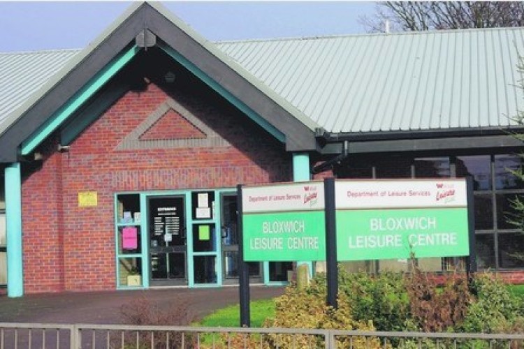 The current Bloxwich leisure centre 