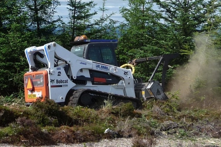 Lee Innes' new Bobcat T870H 