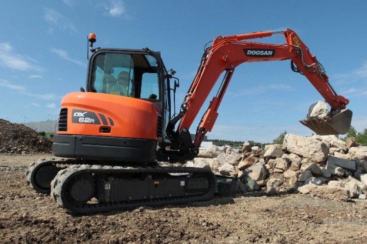 Doosan DX62R-3 excavator