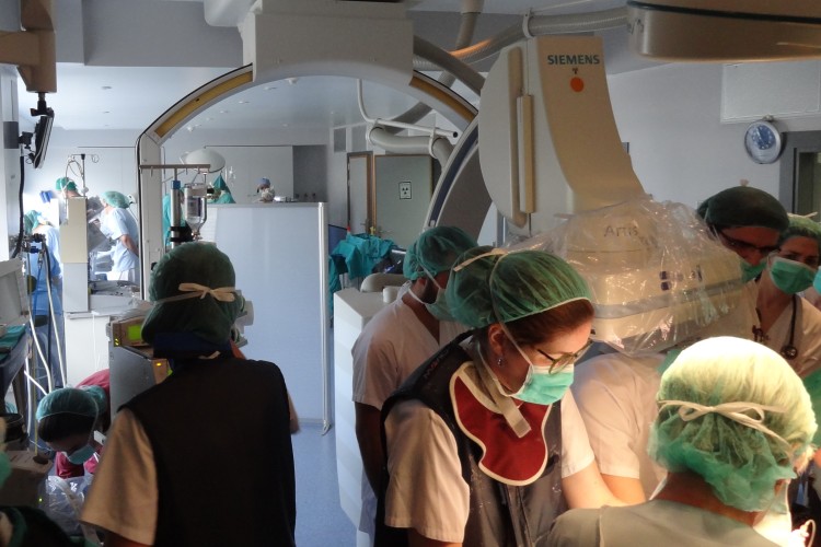 La Paz hospital is one of eight in the contract.