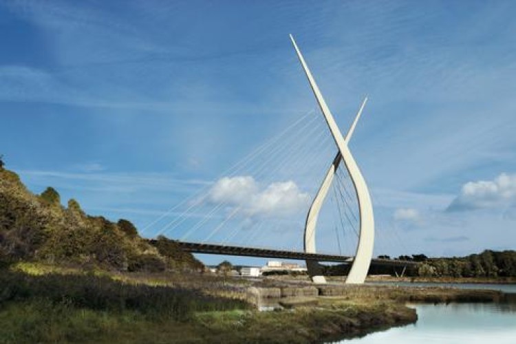 The new Wear bridge will be the highest in England