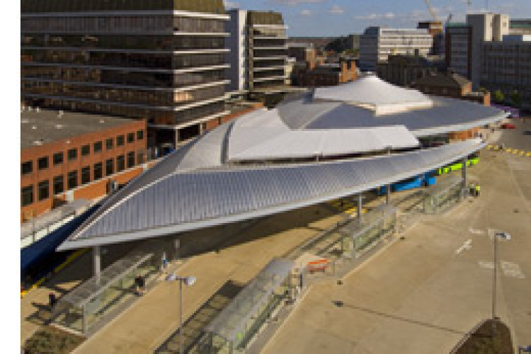 Norwich bus station by Newnham & Abel