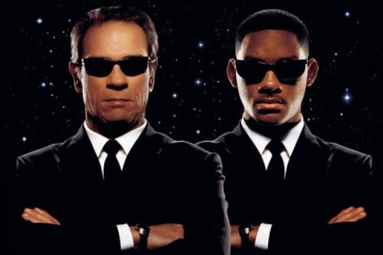 Other men in black