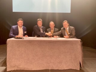 The contract is signed The contract is signed