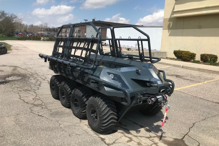 Argo&rsquo;s Rover Xtreme Terrain Vehicle is powered by the Vanguard lithium-ion battery system
