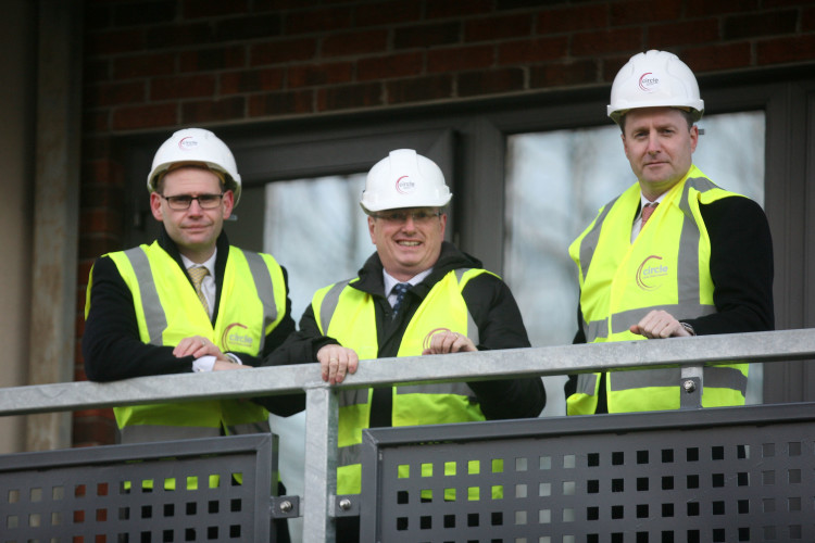 John Hannigan (Circle VHA), Jason Murphy (Centrus) and Stuart Muldowney (AIB)