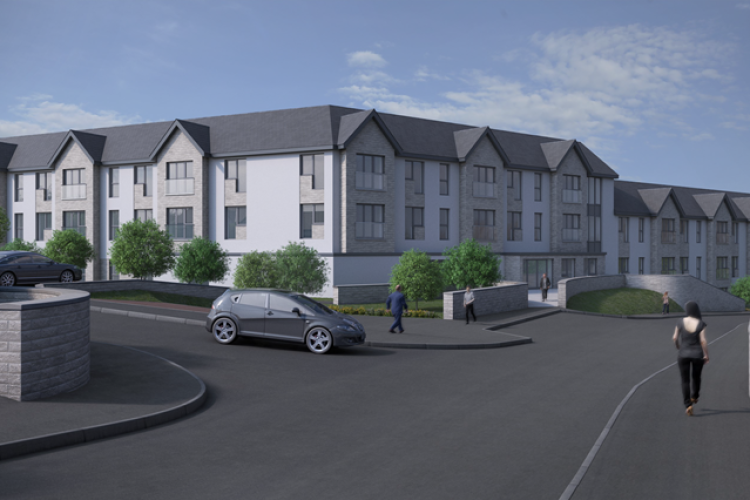 CGI of the Oxenholme development