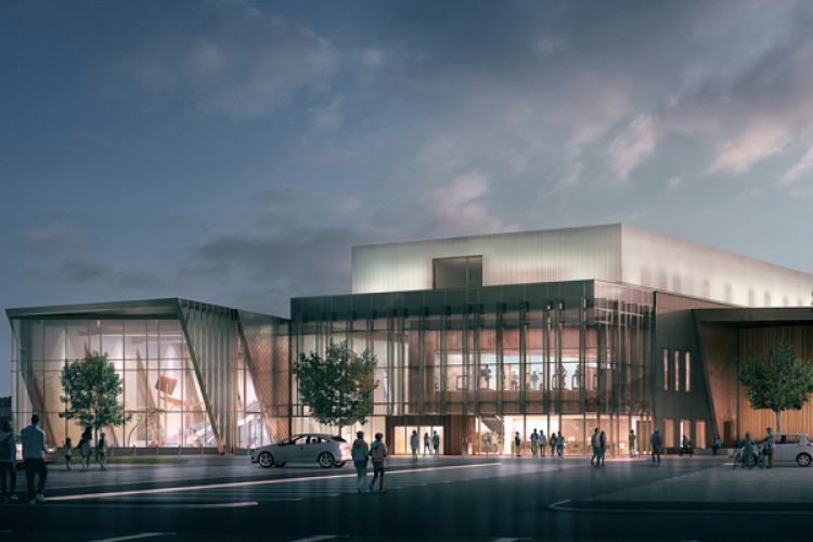 The new leisure centre has been designed by GT3 Architects