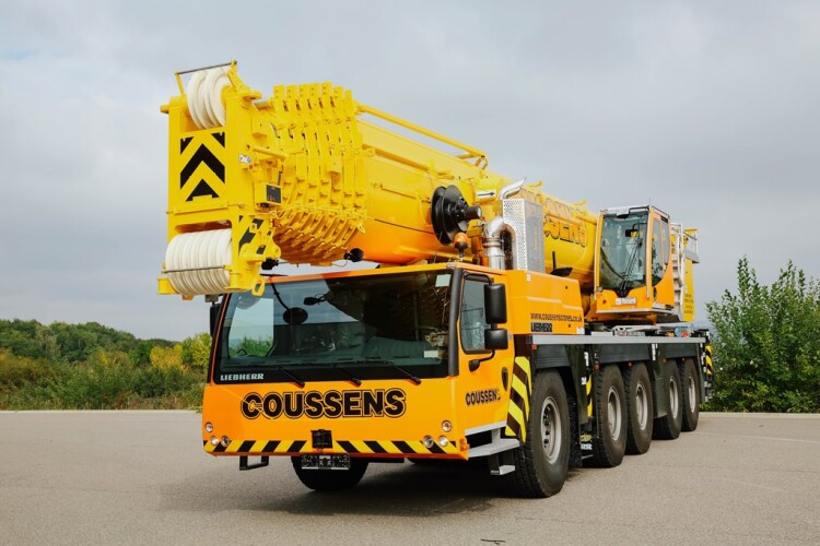 Coussens Crane Hire's new Liebherr LTM 1230-5.1