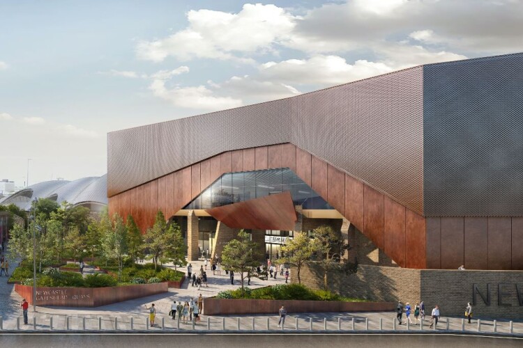 Gateshead Arena has been designed by HOK