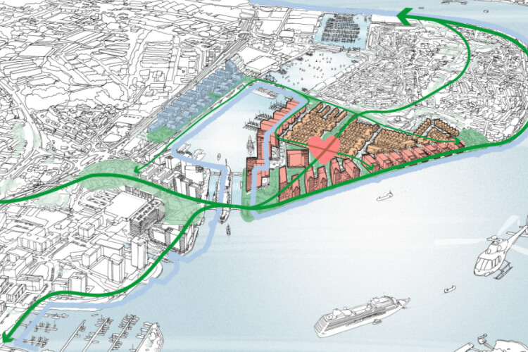 Chatham Docks Industrial Estate masterplan