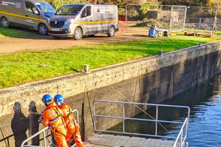 CTS inspects a lock