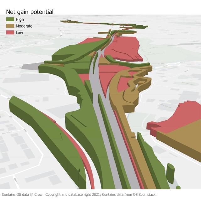 National Highways commissions habitats map